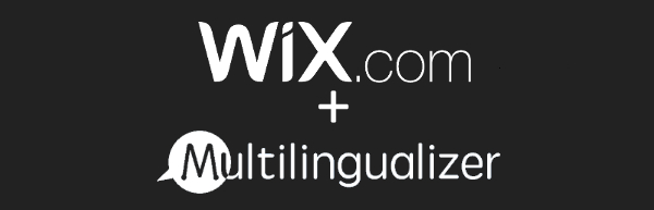 Multilingualizer et wix